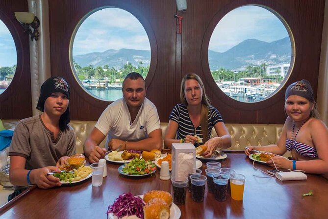 Side-Alanya: Pirate Yacht Tour (Legend Big Kral) with Lunch-Drink - Foam Party and Swimming Breaks: The Fun Part With Real Constraints