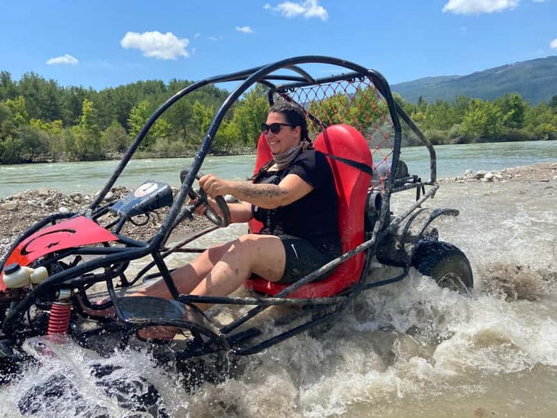 Side/Antalya: Canyon Rafting, Buggy or Quad, & Zipline Tour - A four-in-one day on the Köprülü River
