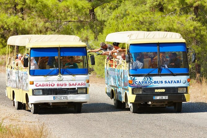 Side Cabrio Bus Tour With Green Lake And Manavgat Waterfall - Side Cabrio Safari in Turkey: coast views, country roads, and Green Lake time