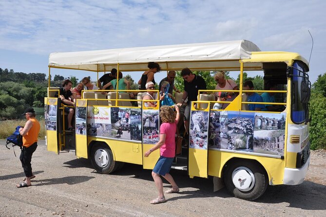 Side Cabrio Bus Tour With Green Lake And Manavgat Waterfall - Getting picked up in Side: meet at the hotel gate, not the reception