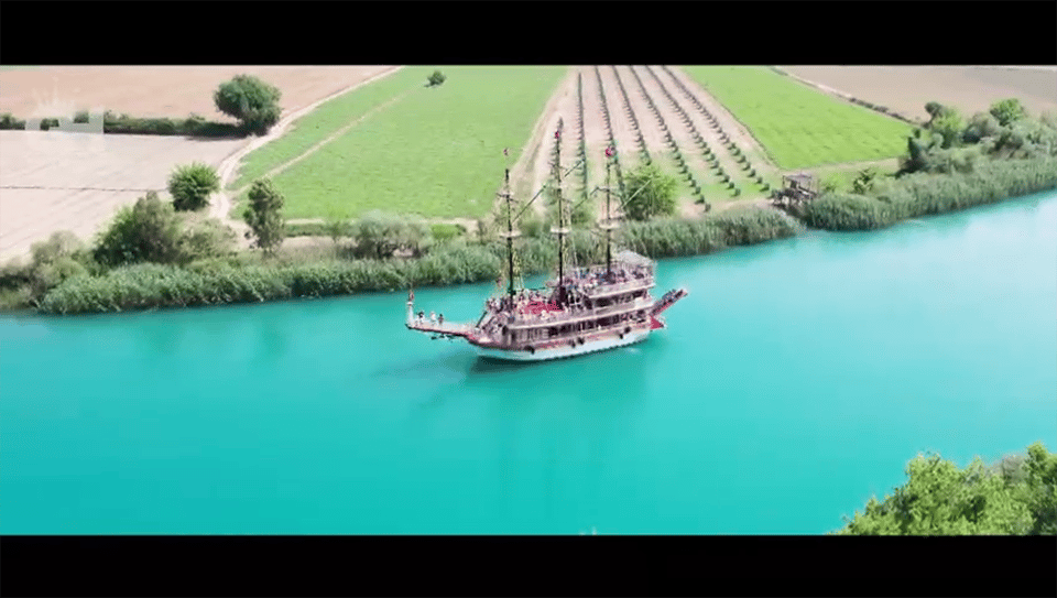 Side: Dolphin Island Boat Tour : A Seaside Adventure - From Side pickup to your first boat ride on the Manavgat