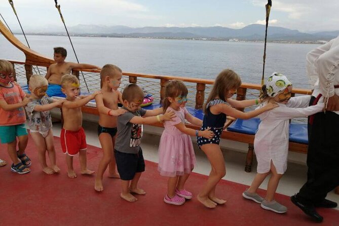 Side: Dolphin Island Boat Tour with Foam Party and Lunch - Karaburun Bay: another foam party and a second swimming hit