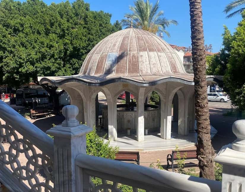 Side: Electric Catamaran Cruise, Waterfall, Seleukia, Mosque - Seleukia and Külliye Mosque: faith, old stone, and a quieter ending