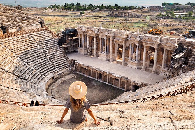 Side Express Pamukkale &Hierapolis Day Trip w/Lunch & Pickup - Hierapolis and Necropolis: ruins time with realistic limits
