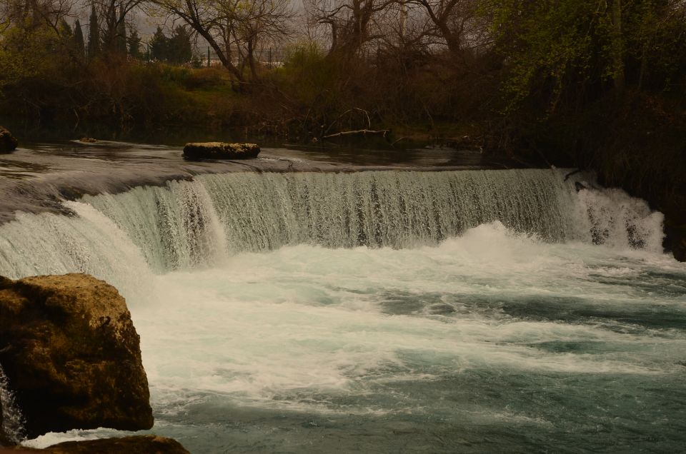 Side: Green Canyon and Waterfall Jeep Safari with Lunch - Manavgat Waterfall stop: a short, sweet recharge on the way back