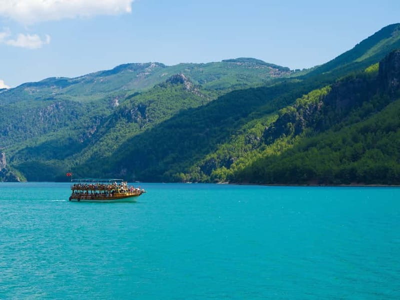 Side: Green Canyon Boat Trip with Lunch near Green Lake - Why Green Canyon Water Looks Like Emerald Glass