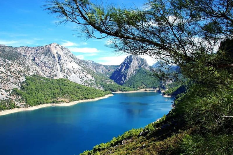 Side: Green Canyon Boat Trip with Lunch near Green Lake - The Boat Trip Plan: Grand Canyon Route, Little Canyon, and Swim Stops