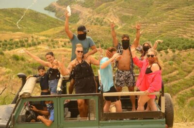 Side Green Canyon Off-Road Jeep Safari Adventure with Lunch - Open-Top Jeep Safari Reality: Dust, Mud, and Photo Timing