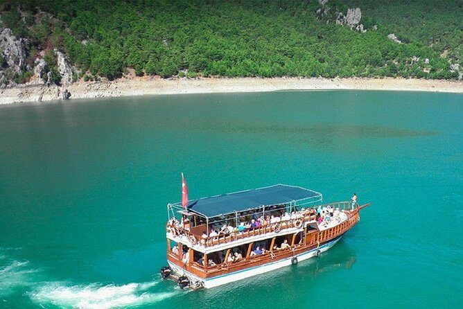 Side Green Lake Boat Tour and Jeep Safari Full Day Trip - Manavgat Dam and Green Lake: boat tour plus real free water time
