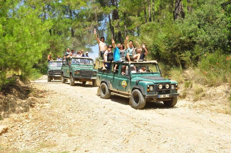 Side: Jeep Safari Adventure with Lunch at Green Lake - Pickup, Convoy, and Meeting the Jeep Crew