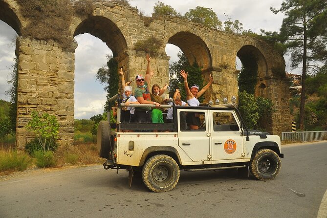 Side : Jeep Safari and Green Canyon See with Lunch - Green Lake and the Taurus Mountains Jeep Stretch: Lunch Comes at the Right Time