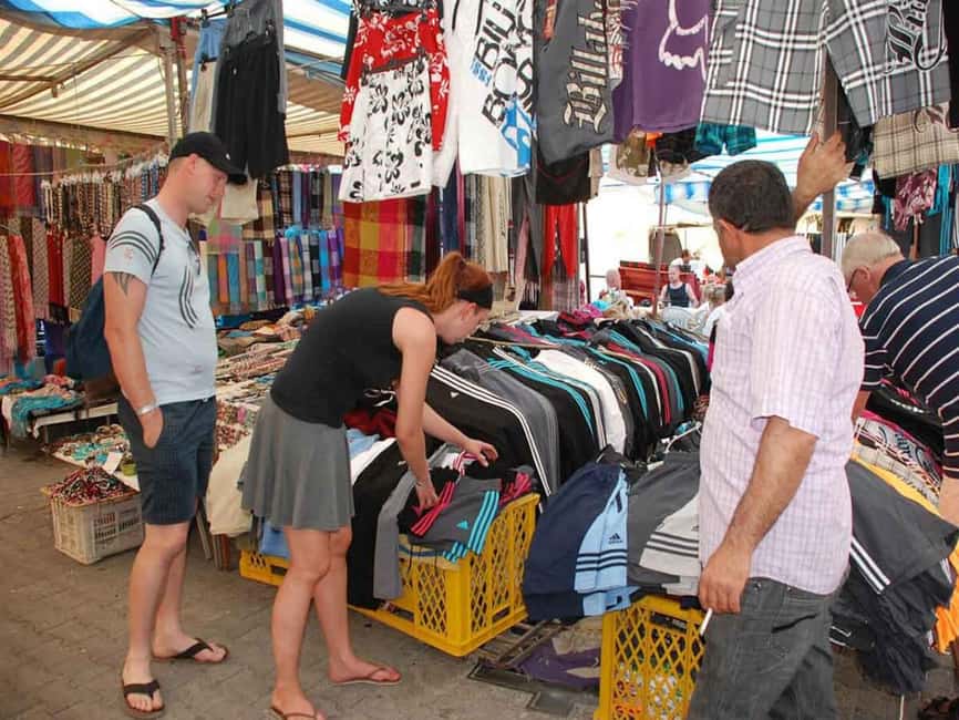 Side: Manavgat Boat, Bazaar, & Waterfall Day Trip with Lunch - River-to-sea swimming: your best photo and refresh break