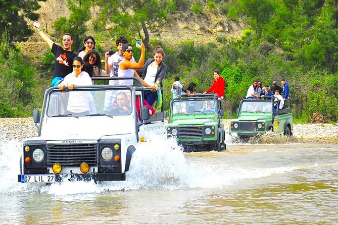 Side / Manavgat : Combo Rafting , Buggy & Jeep & Zipline(4 in 1) - Zipline between forests: a fast aerial break