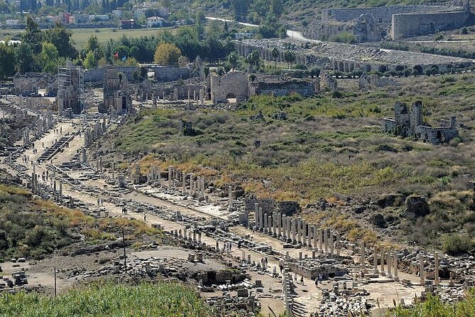 Side / Manavgat : Guided Perge Aspendos & Kursunlu Waterfall Tour - Aspendos: The Amphitheater That Still Dominates the View