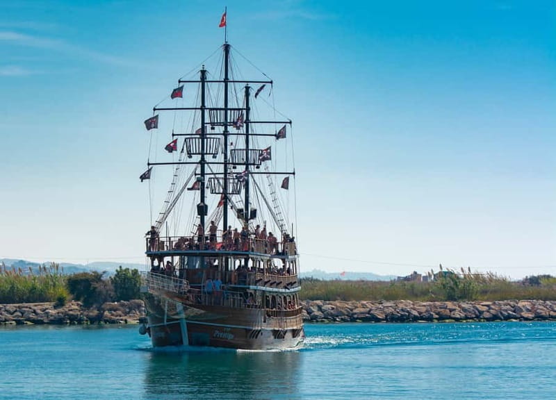 Side: Pirate Boat Trip with Lunch & Swimming Stops - Pirate Boat day from Side: what you’re really paying for