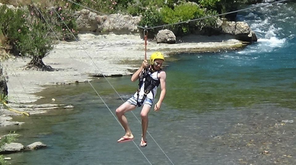 Side: Rafting and Zipline Canyon Tour with Lunch & Transfers - Canyon Cruise Views and the Roman Bridge Stop