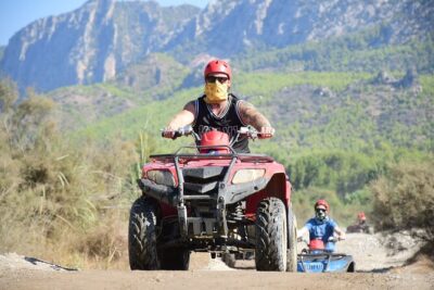 Side; The Best Quat Safari in Taurus Mountain - Safety briefing and the short test drive at the facility