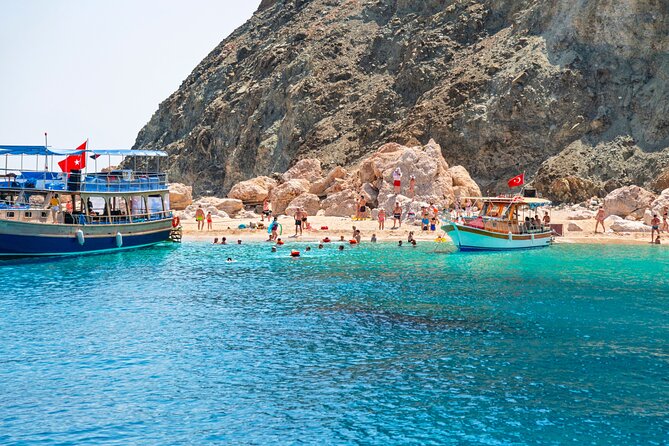 Suluada Island Boat Trip incl. Lunch and Transfer f/Kemer - Stop 1: Kemer Pickup and the Two-Hour Drive to Adrasan