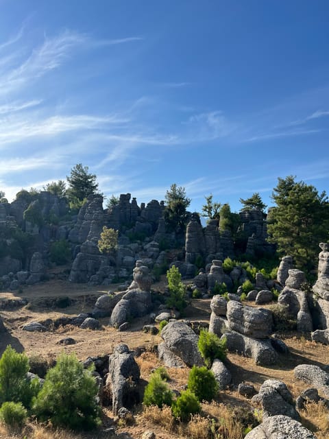 Tazi Canyon-Selge Antique City and Devil's Stones from Side - Devil’s Stones Near Manavgat: Strange Shapes, Real Curiosity