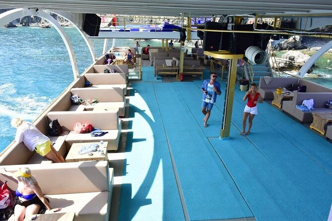 Turkey Mediterranean coast Boat Tour from Antalya with lunch - Pickup, mobile ticket, and communication reality