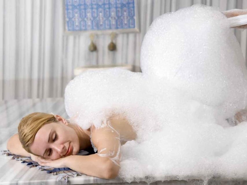Turkish Bath and Aloevera Massage Dr. Fish with Transfers. - Step-by-step inside the hamam: sauna, salt room, shock pool, steam