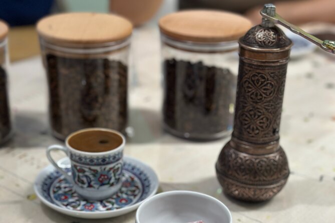 Turkish Coffee on Sand Workshop: Gift Set - Coffee talk plus fortune telling from the grounds